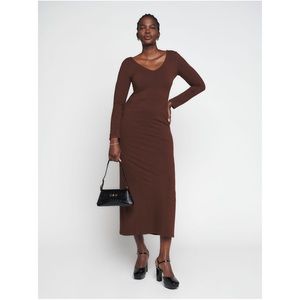 Reformation Dari Knit Dress in Cafe Size M